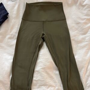 Lululemon align high rise crop
